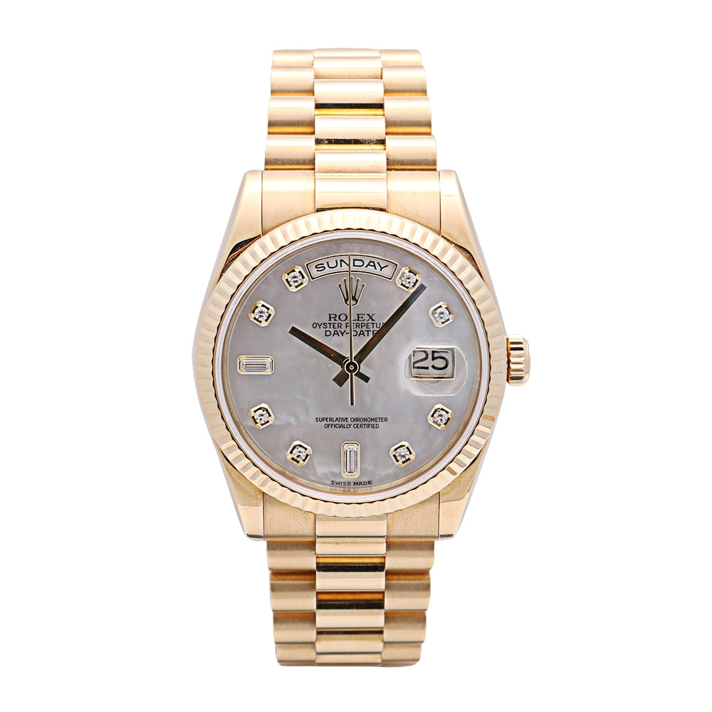 Preowned Rolex watch in Yellow Gold M118238-0115